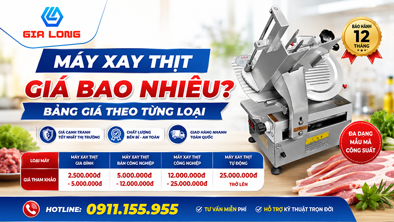 Máy Xay Thịt Giá Bao Nhiêu? Bảng Giá Theo Từng Loại