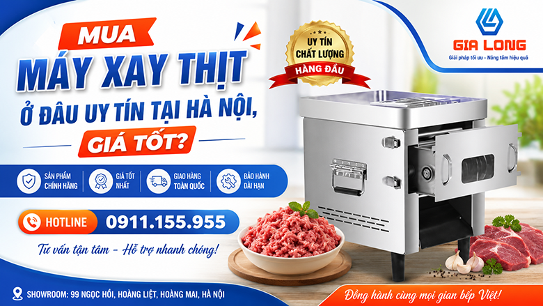 Mua Máy Xay Thịt Ở Đâu Uy Tín Tại Hà Nội, Giá Tốt?