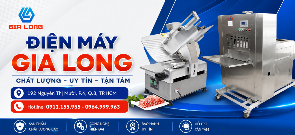 máy thái thịt