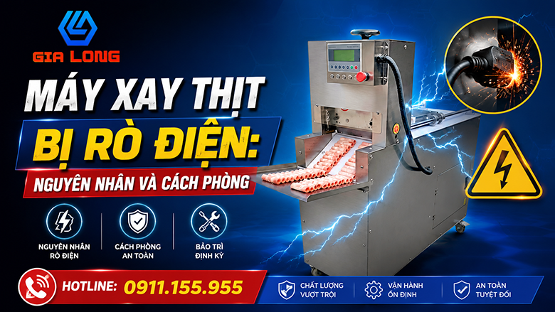 Máy Xay Thịt Bị Rò Điện: Nguyên Nhân Và Cách Phòng