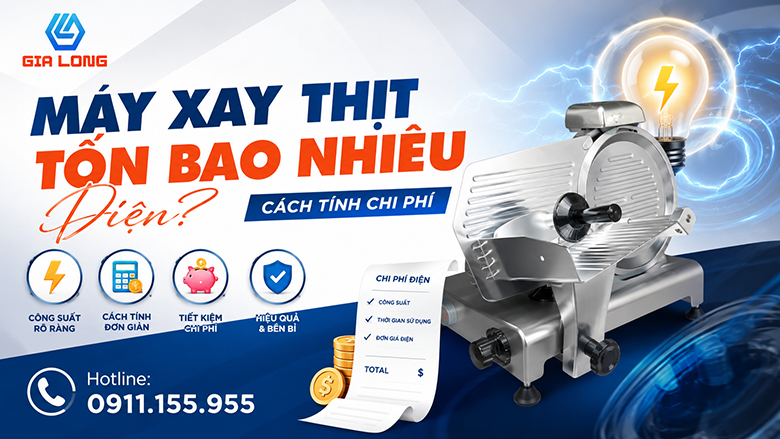 Máy Xay Thịt Tốn Bao Nhiêu Điện? Cách Tính Chi Phí