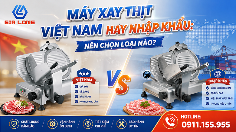 Máy Xay Thịt Việt Nam Hay Nhập Khẩu: Nên Chọn Loại Nào?